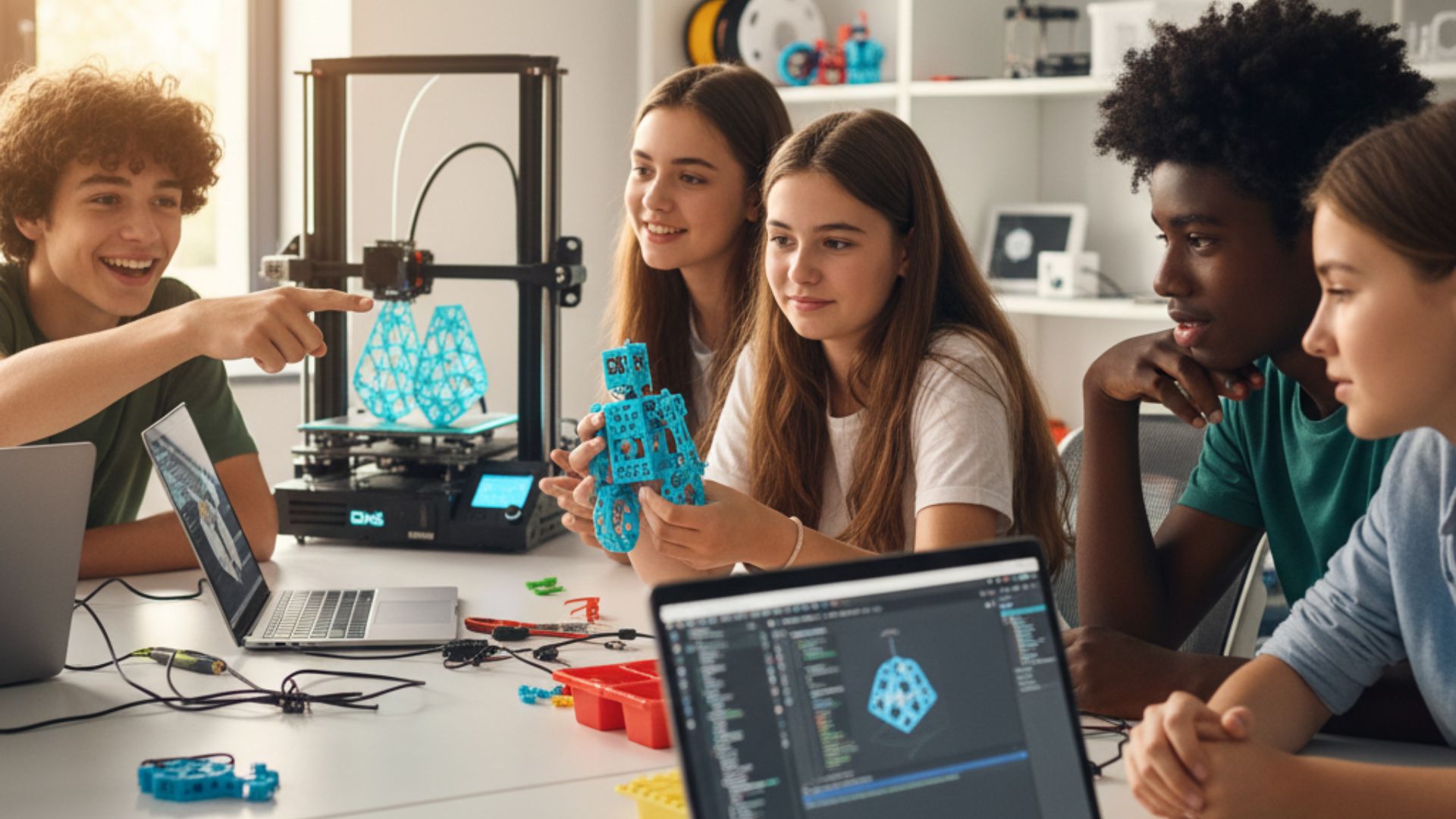 web robot con impresion 3D